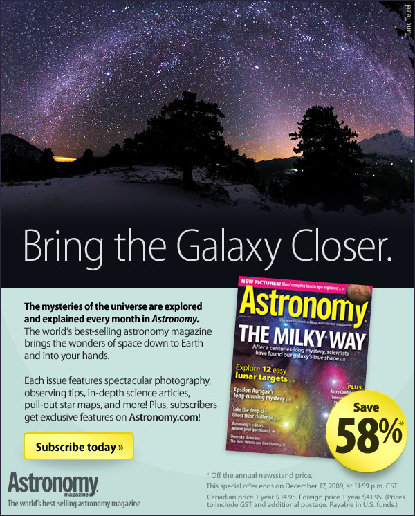 Astronomy magazine email