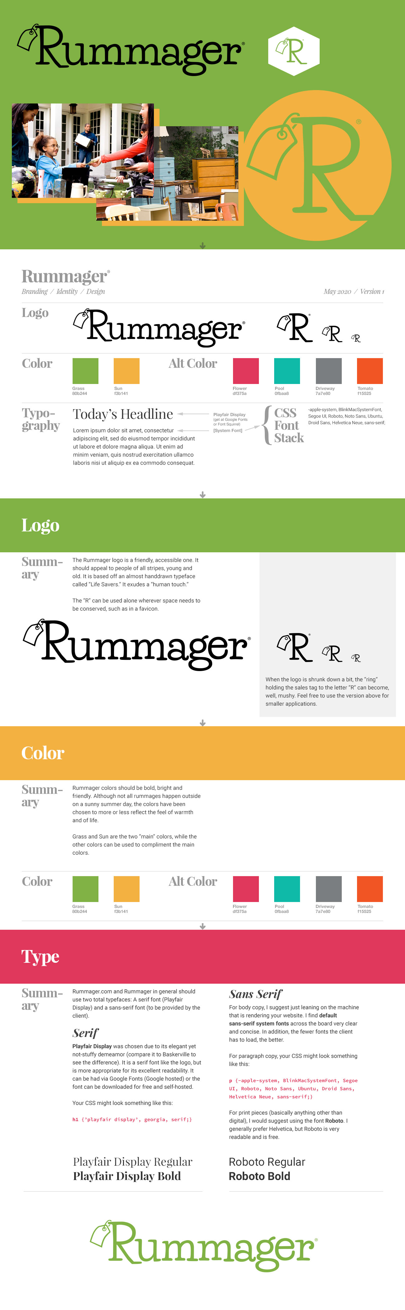 Rummager.com branding