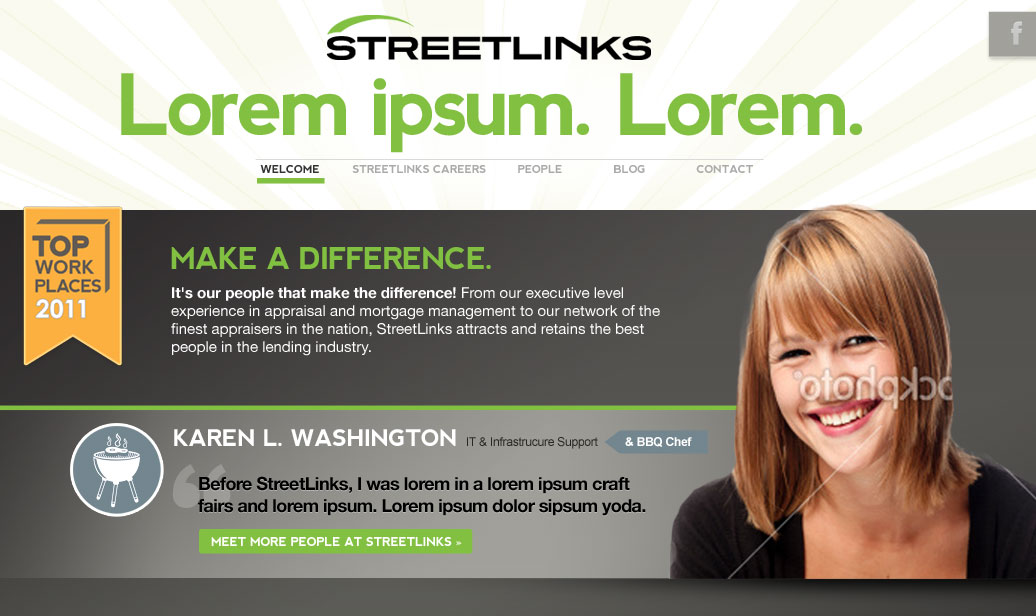 An image of a screenshot from a StreetLinks-related website